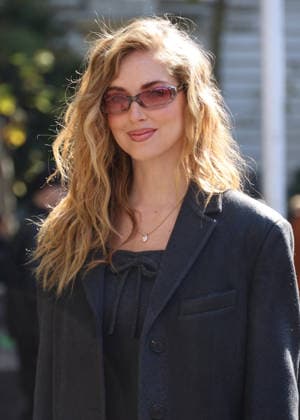 Chiara Ferragni at the Miu Miu Women’s Ready-to-Wear Spring Summer 2027 fashion show during Paris Fashion Week (PFW) on October 4, 2026. Denis Guignebourg, Bestimage. Miu Miu Women’s’s Ready-to-Wear Collection Spring Summer 2027 at Paris Fashion Week (PFW) on October 4, 2026, Paris, France  Copyright: xDenisxGuignebourgx xBestimagexDenisxGuignebourgx xBestimagex