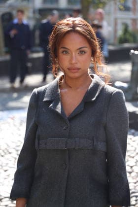 Paola Locatelli at the Miu Miu Women’s Ready-to-Wear Spring Summer 2027 fashion show during Paris Fashion Week (PFW) on October 4, 2026. Denis Guignebourg, Bestimage. Miu Miu Women’s’s Ready-to-Wear Collection Spring Summer 2027 at Paris Fashion Week (PFW) on October 4, 2026, Paris, France  Copyright: xDenisxGuignebourgx xBestimagexDenisxGuignebourgx xBestimagex