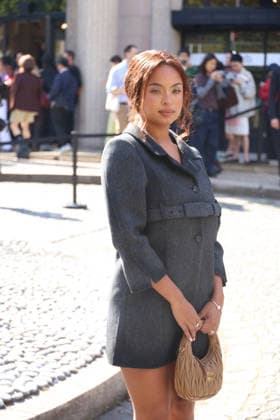 Paola Locatelli at the Miu Miu Women’s Ready-to-Wear Spring Summer 2027 fashion show during Paris Fashion Week (PFW) on October 4, 2026. Denis Guignebourg, Bestimage. Miu Miu Women’s’s Ready-to-Wear Collection Spring Summer 2027 at Paris Fashion Week (PFW) on October 4, 2026, Paris, France  Copyright: xDenisxGuignebourgx xBestimagexDenisxGuignebourgx xBestimagex