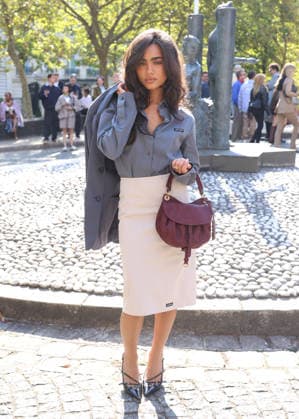 Lisa Piou at the Miu Miu Women’s Ready-to-Wear Spring Summer 2027 fashion show during Paris Fashion Week (PFW) on October 4, 2026. Denis Guignebourg, Bestimage. Miu Miu Women’s’s Ready-to-Wear Collection Spring Summer 2027 at Paris Fashion Week (PFW) on October 4, 2026, Paris, France  Copyright: xDenisxGuignebourgx xBestimagexDenisxGuignebourgx xBestimagex