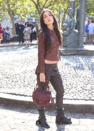 Guest at the Miu Miu Women’s Ready-to-Wear Spring Summer 2027 fashion show during Paris Fashion Week (PFW) on October 4, 2026. Denis Guignebourg, Bestimage. Miu Miu Women’s’s Ready-to-Wear Collection Spring Summer 2027 at Paris Fashion Week (PFW) on October 4, 2026, Paris, France  Copyright: xDenisxGuignebourgx xBestimagexDenisxGuignebourgx xBestimagex