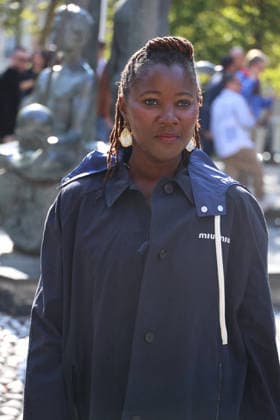 Alice Diop at the Miu Miu Women’s Ready-to-Wear Spring Summer 2027 fashion show during Paris Fashion Week (PFW) on October 4, 2026. Denis Guignebourg, Bestimage. Miu Miu Women’s’s Ready-to-Wear Collection Spring Summer 2027 at Paris Fashion Week (PFW) on October 4, 2026, Paris, France  Copyright: xDenisxGuignebourgx xBestimagexDenisxGuignebourgx xBestimagex