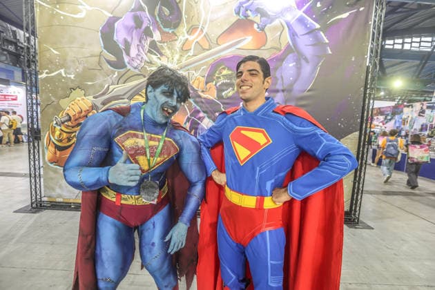 October 4, 2026: October 4, 2026 (Malaga) to San Diego Comic-Con MoÂ¡laga closes this Sunday its second edition with four days in which it has established itself with numerous guest stars. It has been four days with a full program of artists invited to the convention, which has gathered more than 60,000 followers, drawn mainly by the presence of the protagonists of El seoÂ±or de los anillos, of the One Piece series and the anticipation for the novelties that had been announced for the Marvel universe - ZUMAc161 20261004_zap_c161_047 Copyright: xLorenzoxCarnerox