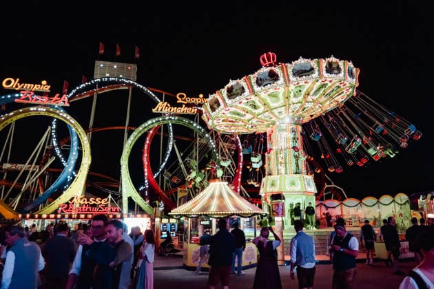 IPA89308746 - Munich, The 191st edition of Oktoberfest. Pictured: A view of the world s largest and most famous folk festival  Copyright: xAlessandroxBremecx xx IPA89308746