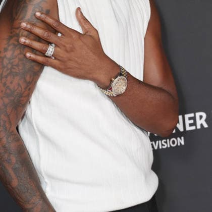 October 4, 2026, Santa Monica, California, USA: Bre Z, Watch Detail, Rolex at The Barbara Berlanti Heroes Gala Benefitting F Cancer at Barker Hangar Santa Monica USA  - ZUMAg107 20261004_zep_g107_018 Copyright: xNinaxPrommerx