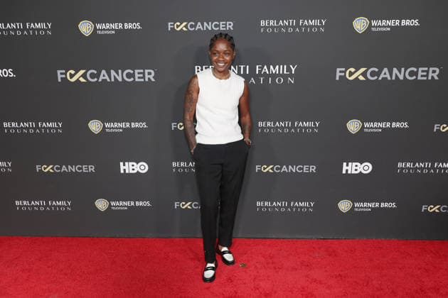 October 4, 2026, Santa Monica, California, USA: Bre Z at The Barbara Berlanti Heroes Gala Benefitting F Cancer at Barker Hangar Santa Monica USA - ZUMAg107 20261004_zep_g107_011 Copyright: xNinaxPrommerx