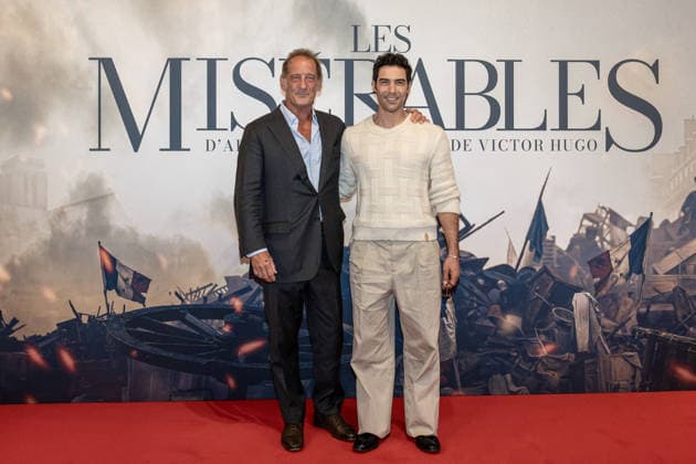 Premiere of Les Misérables by Fred Cavayé - Bordeaux MLG Vincent Lindon and Tahar Rahim. The cast of French director Fred Cavayé s film Les Misérables attend a special preview screening at UGC Ciné Cité in Bordeaux, France, on October 4, 2026. Photo by Margot Le Gonidec ABACAPRESS.COM Bordeaux France  Copyright: xLexGonidecxMargot ABACAx