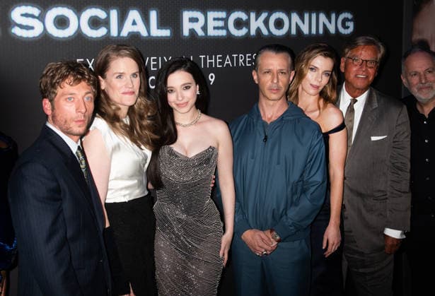 NYC Premiere of The Social Reckoning Featuring: Jeremy Allen White, Frances Haugen, Mikey Madison, Jeremy Strong, Betty Gilpin, Aaron Sorkin Where: New York, New York, United States When: 05 Oct 2026 Credit: Janet Mayer INSTARimages.com EDITORIAL USE ONLY. NOT FOR USE BY NEWSPAPERS BASED IN THE UK. Copyright: xx instar56074832