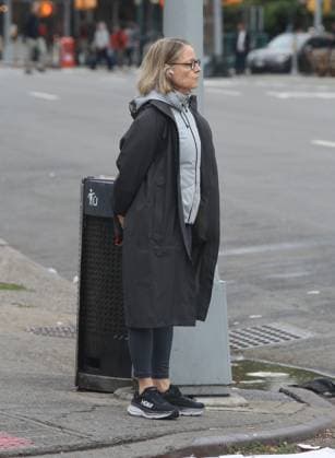 Jodie Foster unrecognized on a busy street in the West Village while stopping to look up directions on her phone for 10 minutes Featuring: Jodie Foster Where: New York City, New York, United States When: 04 Oct 2026 Credit: Rob Davis INSTARimages EDITORIAL USE ONLY. NOT FOR USE BY NEWSPAPERS BASED IN THE UK. Copyright: xx instar56075010