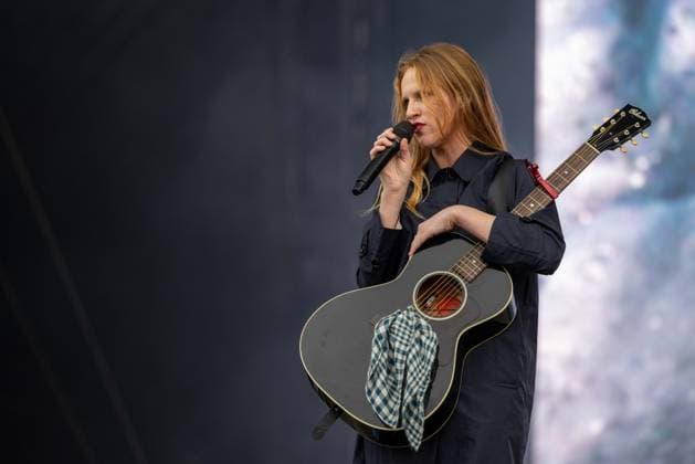 October 4, 2026, Austin, Texas, USA: Musician AUDREY HOBERT during the Austin City Limits Music Festival at Zilker Park in Austin, Texas Austin USA  - ZUMAs135 20261004_zap_s135_103 Copyright: xDanielxDeSloverx