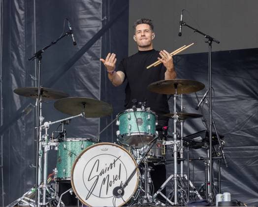 October 4, 2026, Austin, Texas, USA: GREG ERWIN of Saint Motel during the Austin City Limits Music Festival at Zilker Park in Austin, Texas Austin USA  - ZUMAs135 20261004_zap_s135_107 Copyright: xDanielxDeSloverx
