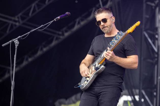 October 4, 2026, Austin, Texas, USA: AARON SHARP of Saint Motel during the Austin City Limits Music Festival at Zilker Park in Austin, Texas Austin USA  - ZUMAs135 20261004_zap_s135_111 Copyright: xDanielxDeSloverx