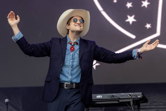 October 4, 2026, Austin, Texas, USA: A.J. JACKSON of Saint Motel during the Austin City Limits Music Festival at Zilker Park in Austin, Texas Austin USA  - ZUMAs135 20261004_zap_s135_116 Copyright: xDanielxDeSloverx