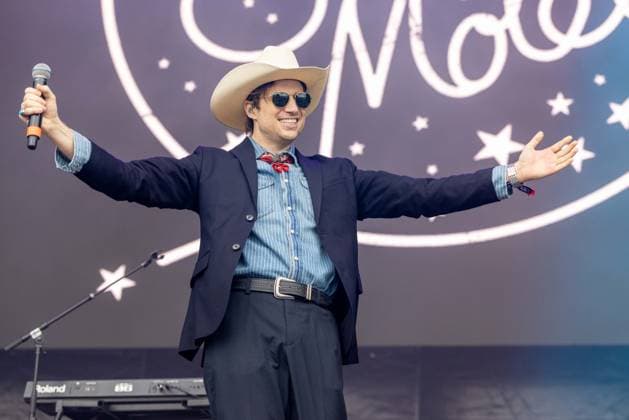 October 4, 2026, Austin, Texas, USA: A.J. JACKSON of Saint Motel during the Austin City Limits Music Festival at Zilker Park in Austin, Texas Austin USA  - ZUMAs135 20261004_zap_s135_118 Copyright: xDanielxDeSloverx
