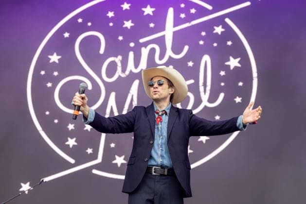 October 4, 2026, Austin, Texas, USA: A.J. JACKSON of Saint Motel during the Austin City Limits Music Festival at Zilker Park in Austin, Texas Austin USA  - ZUMAs135 20261004_zap_s135_119 Copyright: xDanielxDeSloverx