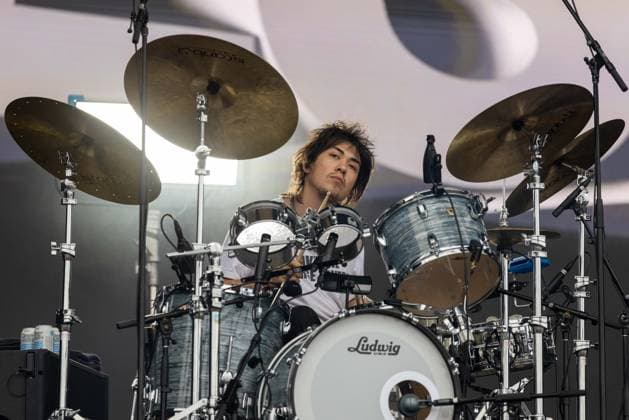 October 4, 2026, Austin, Texas, USA: MAX BASSIN of Geese during the Austin City Limits Music Festival at Zilker Park in Austin, Texas Austin USA  - ZUMAs135 20261004_zap_s135_129 Copyright: xDanielxDeSloverx