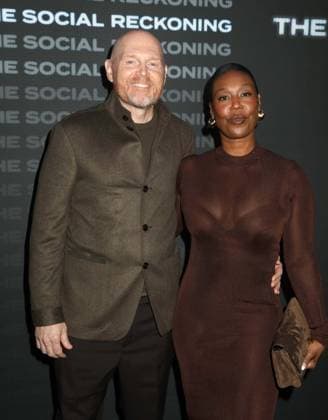 October 4, 2026, New York, New York, USA: Actor comedian BILL BURR and NIA RENEE HILL seen during the red carpet arrivals at the World Premiere of The Social Reckoning held at the Regal Union Square Theater. New York USA  - ZUMAk03_ 20261004_zaf_k03_004 Copyright: xNancyxKaszermanx
