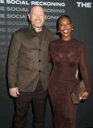 October 4, 2026, New York, New York, USA: Actor comedian BILL BURR and NIA RENEE HILL seen during the red carpet arrivals at the World Premiere of The Social Reckoning held at the Regal Union Square Theater. New York USA  - ZUMAk03_ 20261004_zaf_k03_005 Copyright: xNancyxKaszermanx