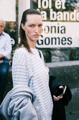 Liza Ostanina Paris Fashion Week PAP SS27 Akris 460199 October 4, 2026  Copyright: xJean-BaptistexSoulliatx xStarfacex STAR_460199_011