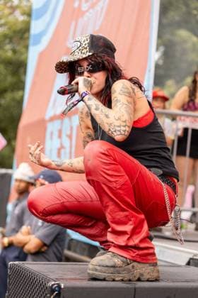 October 4, 2026, Austin, Texas, USA: Singer LAUREN SANDERSON during the Austin City Limits Music Festival at Zilker Park in Austin, Texas Austin USA  - ZUMAs135 20261004_zap_s135_191 Copyright: xDanielxDeSloverx