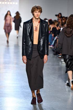 PFW - Niccolo Pasqualetti Runway A model walks the runway during the Niccolò Pasqualetti Womenswear Spring Summer 2027 show as part of Paris Fashion Week on October 04, 2026 in Paris, France. Photo by Shootpix ABACAPRESS.COM Paris France  Copyright: xShootpix ABACAx