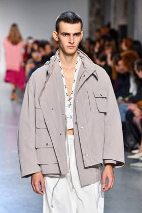 PFW - Niccolo Pasqualetti Runway A model walks the runway during the Niccolò Pasqualetti Womenswear Spring Summer 2027 show as part of Paris Fashion Week on October 04, 2026 in Paris, France. Photo by Shootpix ABACAPRESS.COM Paris France  Copyright: xShootpix ABACAx