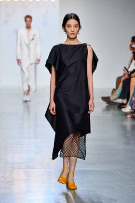 PFW - Niccolo Pasqualetti Runway A model walks the runway during the Niccolò Pasqualetti Womenswear Spring Summer 2027 show as part of Paris Fashion Week on October 04, 2026 in Paris, France. Photo by Shootpix ABACAPRESS.COM Paris France  Copyright: xShootpix ABACAx