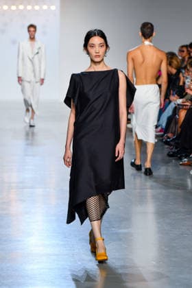 PFW - Niccolo Pasqualetti Runway A model walks the runway during the Niccolò Pasqualetti Womenswear Spring Summer 2027 show as part of Paris Fashion Week on October 04, 2026 in Paris, France. Photo by Shootpix ABACAPRESS.COM Paris France  Copyright: xShootpix ABACAx