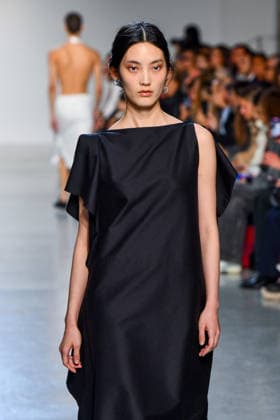 PFW - Niccolo Pasqualetti Runway A model walks the runway during the Niccolò Pasqualetti Womenswear Spring Summer 2027 show as part of Paris Fashion Week on October 04, 2026 in Paris, France. Photo by Shootpix ABACAPRESS.COM Paris France  Copyright: xShootpix ABACAx