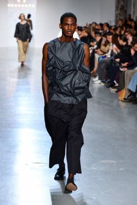 PFW - Niccolo Pasqualetti Runway A model walks the runway during the Niccolò Pasqualetti Womenswear Spring Summer 2027 show as part of Paris Fashion Week on October 04, 2026 in Paris, France. Photo by Shootpix ABACAPRESS.COM Paris France  Copyright: xShootpix ABACAx