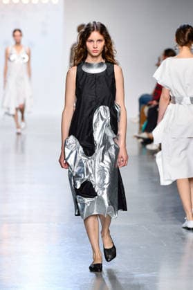 PFW - Niccolo Pasqualetti Runway A model walks the runway during the Niccolò Pasqualetti Womenswear Spring Summer 2027 show as part of Paris Fashion Week on October 04, 2026 in Paris, France. Photo by Shootpix ABACAPRESS.COM Paris France  Copyright: xShootpix ABACAx