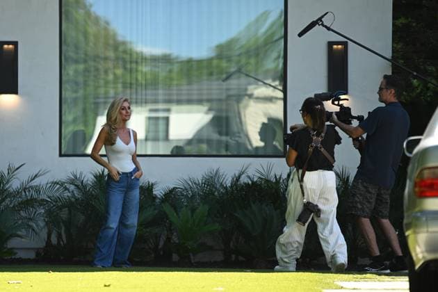 Outside arrivals for the Baywatch Calvin Klein photoshoot at Michael Bergin s House Featuring: Brande Roderick Where: Encino, California, United States When: 04 Oct 2026 Credit: Jacob Lewis INSTARimages EDITORIAL USE ONLY. NOT FOR USE BY NEWSPAPERS BASED IN THE UK. Copyright: xx instar56075040