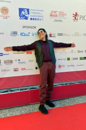 IPA89305464 - Lucca, October 4, 2026 Today is the last day of the Lucca Film Festival, which, as always, is full of surprises. At the Cinema Astra in Piazza del Giglio, the cast of the film PLUMP JACK, directed by American filmmaker Martin Guigui, is making an appearance. In the photo: The film™s director, Martin Guigui, looking cheerful at the photocall.  Copyright: xRobertoCappelloxfotografox xRobertoCappelloxfotografox IPA89305464
