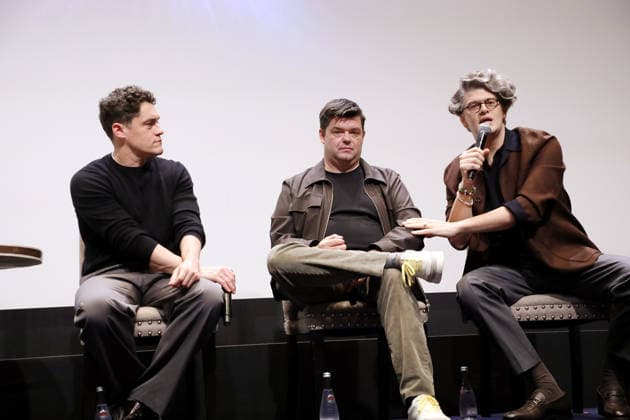 New York Tastemaker screening of Amazon MGM Studios™ project Hail Mary at The Whitby Hotel Screening Room Featuring: Phil Lord (Director, Producer), Chris Miller (Director, Producer) and James Ortiz (Rocky) Where: New York, New York, United States When: 04 Oct 2026 Credit: Marion Curtis StarPix for Amazon MGM Studios INSTARimages EDITORIAL USE ONLY. NOT FOR USE BY NEWSPAPERS BASED IN THE UK. Copyright: xx instar56075209