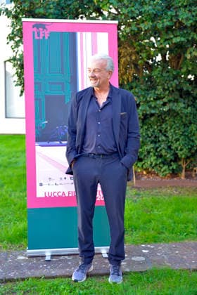 IPA89303241 - Lucca, October 4, 2026 Today is the last day of the Lucca Film Festival, which, as always, is full of surprises. Giovanni Veronesi, screenwriter and director of many films, arrives at the San Micheletto complex. In the photo: Giovanni Veronesi at the photocall.  Copyright: xRobertoCappelloxfotografox xRobertoCappelloxfotografox IPA89303241