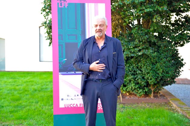 IPA89303243 - Lucca, October 4, 2026 Today is the last day of the Lucca Film Festival, which, as always, is full of surprises. Giovanni Veronesi, screenwriter and director of many films, arrives at the San Micheletto complex. In the photo: Giovanni Veronesi at the photocall.  Copyright: xRobertoCappelloxfotografox xRobertoCappelloxfotografox IPA89303243