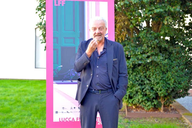 IPA89303244 - Lucca, October 4, 2026 Today is the last day of the Lucca Film Festival, which, as always, is full of surprises. Giovanni Veronesi, screenwriter and director of many films, arrives at the San Micheletto complex. In the photo: Giovanni Veronesi at the photocall.  Copyright: xRobertoCappelloxfotografox xRobertoCappelloxfotografox IPA89303244