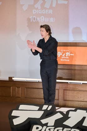 Tom Cruise attends the press conference for his movie Digger at Roppongi Hills, Tokyo, Japan on October 5, 2026. The movie opens in Japan on October 9.  aflo_353483259