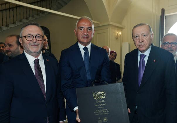 Turkish President Recep Tayyip Erdogan ISTANBUL, TURKIYE - OCTOBER 5: (----EDITORIAL USE ONLY - MANDATORY CREDIT - TURKISH PRESIDENCY MUSTAFA KAMACI HANDOUT - NO MARKETING NO ADVERTISING CAMPAIGNS - DISTRIBUTED AS A SERVICE TO CLIENTS----) Turkish President Recep Tayyip Erdogan attends the AileFest held at Rami Library along with Mehmet Nuri Ersoy, Minister of Culture and Tourism in Istanbul, Turkiye, on October 5, 2026. TUR Presidency Mustafa Kamaci Anadolu Istanbul Turkey. Editorial use only. Please get in touch for any other usage.  Copyright: x2026xAnadoluxTURxPresidencyx xMustafaxKamacix