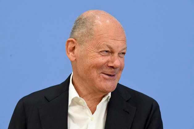ABB BPK- Olaf Scholz, Bundeskanzler a.D. und Co-Vorsitzender der ENSK Thema Vorstellung Vorstellung Entwicklungspolitische Nord-Sued-Kommission (ENSK) Pressekonferenz zu Zusammensetzung prioritären Themen der Entwicklungspolitischen Nord-Sued-Kommission auf der BPK Bundespressekonferenz in Berlin am 05.10.2026 Berlin Deutschland