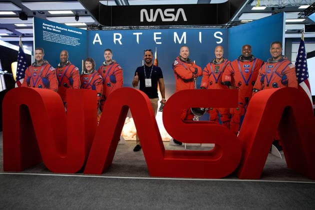 Civilian space race 2.0 with China closer than US would like right now: NASA deputy chief ANTALYA, TURKIYE - OCTOBER 05: NASA stand is seen during the International Astronautical Congress (IAC) held at the NEST Convention Center in Antalya, Turkiye on October 05, 2026. The congress is organized by the International Astronautical Federation (IAF), coordinated by the Turkish Ministry of Industry and Technology, and co-hosted by the Turkish Space Agency (TUA) and SAHA Istanbul. Muhammed Ali Yigit Anadolu Antalya Turkey. Editorial use only. Please get in touch for any other usage.  Copyright: x2026xAnadoluxMuhammedxAlixYigitx