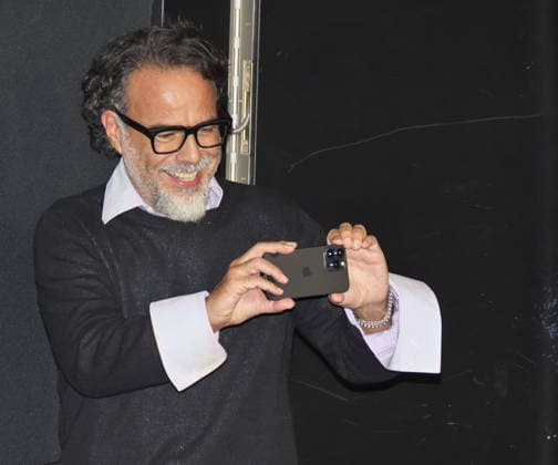 Director Alejandro Gonzalez Inarritu attends the press conference for the film Digger in Tokyo, Japan on Monday, October 4, 2026.  TKP2026100401 KEIZOxMORI
