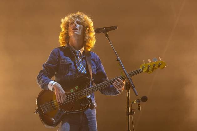 October 4, 2026, Austin, Texas, USA: NOAH HILL of Australian rock band Parcels during the Austin City Limits Music Festival at Zilker Park in Austin, Texas Austin USA  - ZUMAs135 20261004_zap_s135_214 Copyright: xDanielxDeSloverx