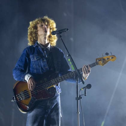 October 4, 2026, Austin, Texas, USA: NOAH HILL of Australian rock band Parcels during the Austin City Limits Music Festival at Zilker Park in Austin, Texas Austin USA  - ZUMAs135 20261004_zap_s135_229 Copyright: xDanielxDeSloverx