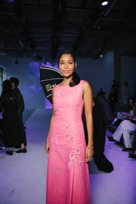 Clémence Botino at the Shiatzy Chen Women s Ready-to-Wear Spring Summer 2027 Collection fashion show during Paris Fashion Week, October 5, 2026 Sam Delpech Bestimage Celebrities at the Shiatzy Chen Women’s Ready-to-Wear Spring Summer 2027 Collection fashion show during Paris Fashion Week on October 5, 2026, Paris, France  Copyright: xSamxDelpechx xBestimagexSamxDelpechx xBestimagex