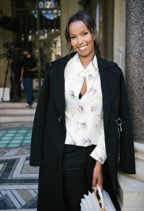 Roda Ahmed at the Gabriela Hearst Women s Ready-to-Wear Spring Summer 2027 Collection fashion show during Paris Fashion Week, October 5, 2026 Sam Delpech Bestimage Celebrities at the Gabriela Hearst Women’s Ready-to-Wear Spring Summer 2027 Collection fashion show during Paris Fashion Week on October 5, 2026, Paris, France  Copyright: xSamxDelpechx xBestimagexSamxDelpechx xBestimagex