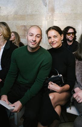 Katie Holmes and her partner Jason Bard Yarmosky at the Gabriela Hearst Women s Ready-to-Wear Spring Summer 2027 Collection fashion show during Paris Fashion Week, October 5, 2026 Sam Delpech Bestimage Celebrities at the Gabriela Hearst Women’s Ready-to-Wear Spring Summer 2027 Collection fashion show, during Paris Fashion Week, on October 5, 2026, Paris, France  Copyright: xSamxDelpechx xBestimagexSamxDelpechx xBestimagex