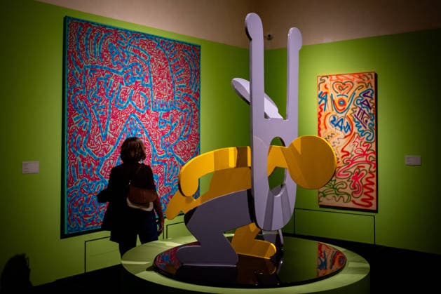 October 5, 2026, Rome, Rm, Italy: The exhibition dedicated to Keith Haring opens in Rome, at Palazzo Braschi museum. The exhibition brings together over 140 works. It traces HaringÃ¢â‚¬â ¢s artistic journey, from his early works in New York to his political posters, sculptures, paintings and final pieces. Rome Italy  - ZUMAg256 20261005_znp_g256_009 Copyright: xMarcoxDixGianvitox