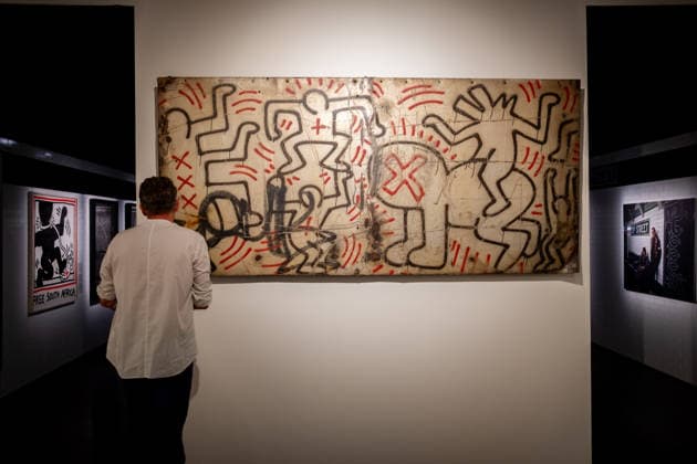 October 5, 2026, Rome, Rm, Italy: The exhibition dedicated to Keith Haring opens in Rome, at Palazzo Braschi museum. The exhibition brings together over 140 works. It traces HaringÃ¢â‚¬â ¢s artistic journey, from his early works in New York to his political posters, sculptures, paintings and final pieces. Rome Italy  - ZUMAg256 20261005_znp_g256_013 Copyright: xMarcoxDixGianvitox