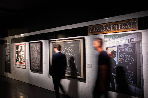 October 5, 2026, Rome, Rm, Italy: The exhibition dedicated to Keith Haring opens in Rome, at Palazzo Braschi museum. The exhibition brings together over 140 works. It traces HaringÃ¢â‚¬â ¢s artistic journey, from his early works in New York to his political posters, sculptures, paintings and final pieces. Rome Italy - ZUMAg256 20261005_znp_g256_010 Copyright: xMarcoxDixGianvitox